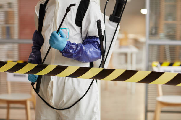 Professional Biohazard technician working in Parker, SC